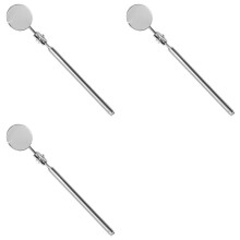 3X Universal Manutenzione Automobilistica Specchio di Ispezione Pieghevole Telescopico Riflettore Saldatura Chassis Specchietto Manuale