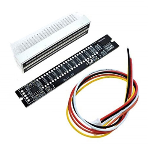 3X  Dual 12 Level Indicator VU Meter Stereo Amplifier Board Adjustable Light Speed Board with AGC Mode, DIY KITS 1