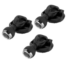 3X Car 6-Speed Manual Gear Shift Lever Gear Shift Knob Dust Cover for Cooper R55 R56 R57 R58 R59 R60 R61
