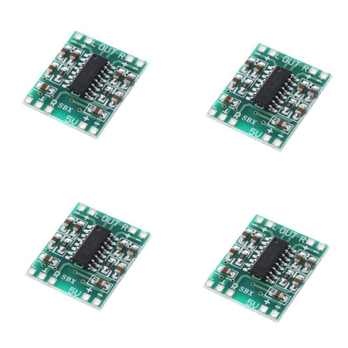 4X PAM8403 Audio Module USB  5V Class D Digital Amplifier Amplifier Board LCD
