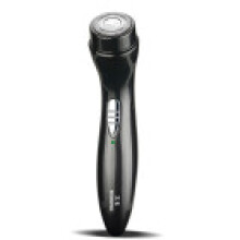 (Black)Afeitadora Eléctrica para Hombres y Mujeres Cabezal Flotante Batería Elegante de Larga Duración