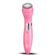 (Pink)Afeitadora Eléctrica para Hombres y Mujeres Cabezal Flotante Batería Elegante de Larga Duración