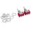 6 Pcs AC 250V 2A 120V 5A SPDT /Off/ 3 Position Momentary Toggle 5