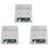 3X Version SFR1M44-U100K USB Emulator Gray 3.5In 1.44MB USB SSD Floppy Drive Emulator for Electronic Keyboard 1