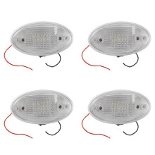 4X 12V LED Light with Caravan Motorhome Boat Awning Annex Tunnel Boot White