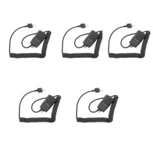 5X Handheld Speaker Mic for Ic-V8 V85 V82 Ic-T2H T8A 2At W32A E90 Radio