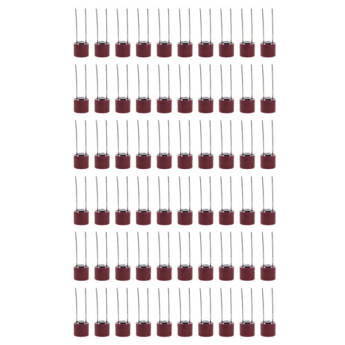60 Pcs Radial Cables Slow Blowing Micro-Fuse T3.15A 250V