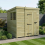 7 x 6 Pent Shed Tanalised (Single Door, With Windows) 1
