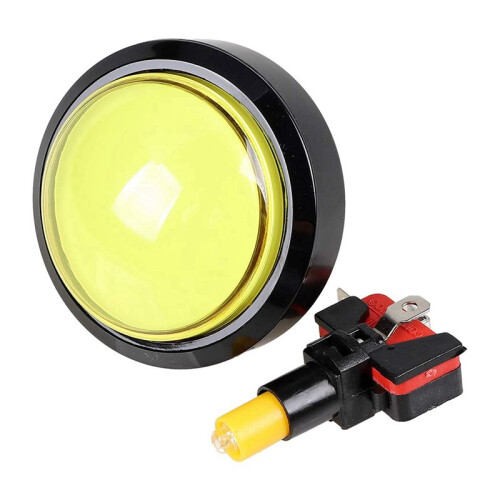 15X Arcade Buttons 60mm Dome 2.36 Polegadas Botão LED com Microinterruptor para Arcade Machine Console de Videogame 2