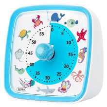 (Blue Ocean) 60-Minute Visual Timer with Night Light, Countdown Timer,Pomodoro Timer with