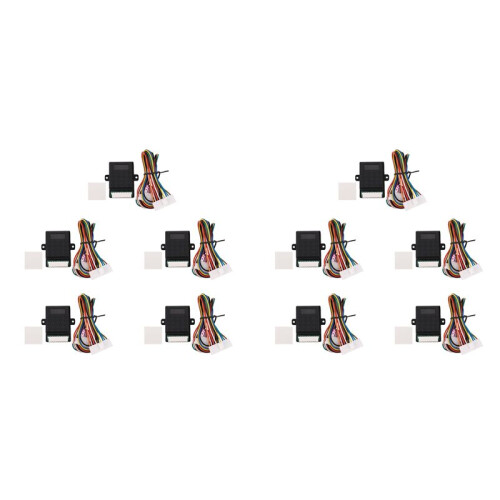 10X Universal Auto Fold/Unfold Side Rear View Mirror Folding Closer System Modules for All Car
