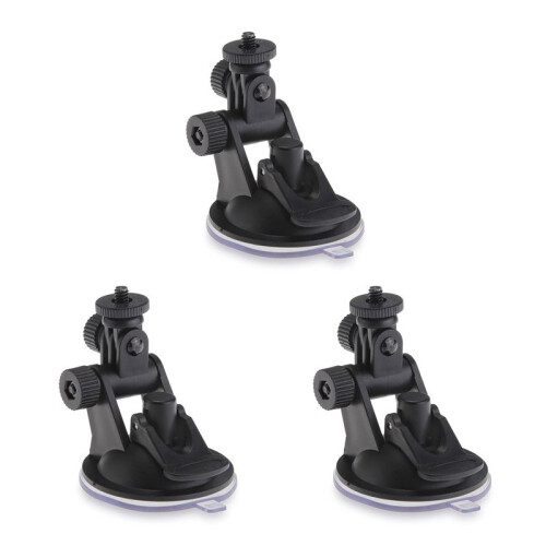 3X Suction Fixing Holder Car Mount for Camera for  Hero GPS