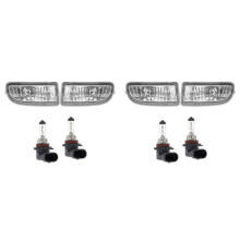 2 Paire de Phares Antibrouillard Avant Lampe Halogène pour Land LC100 FJ100 1998-2007 Phares Antibrouillard Pare-Chocs Conduite Lumière