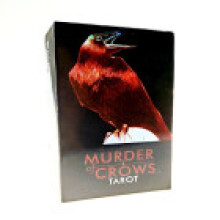 (Murder Of Crows)Tarocchi Carte Gioco da Tavolo Inglese Mazzo Oracolo Magico Paradiso Angolo Prima Sognare Dopo