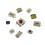 500Pcs Car Remote Control Key  Repair Small  Tactile Push Button Switches Component Package Micro-Switches 2