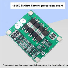3S 25A Li-Ion Lithium Battery Charger Protection Board 18650 BMS Protection Board 12V with Balance for Li-Ion Battery