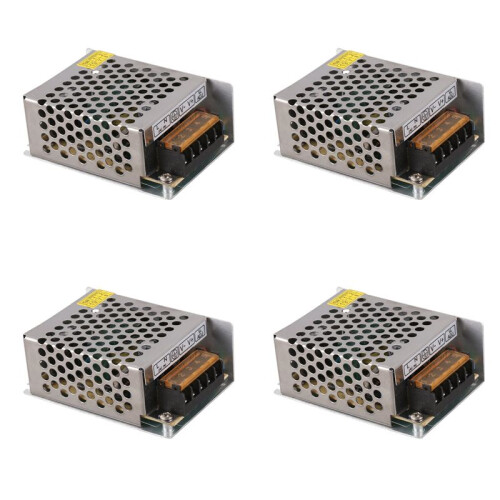 4X AC -  5V 6A per Display A LED Regolamentato Convertitore Alimentatore Switching