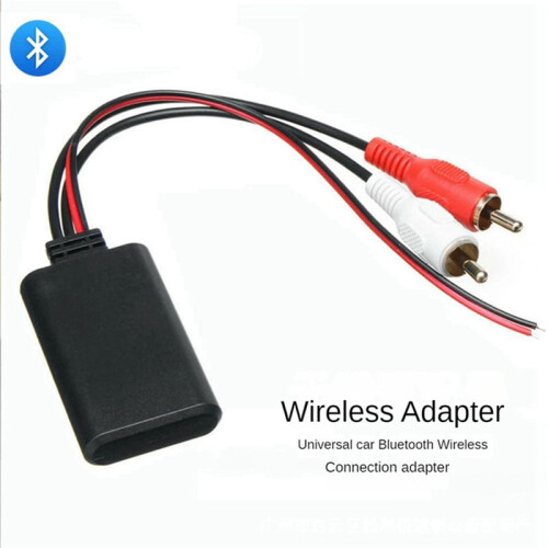 2X Universal Car RCA USB Adapter Wireless  Receiver Home Media AUX  Audio Device Audio Cable 1