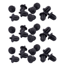 30X Black Rubber 6.35mm Audio Jack PC DVD Microphone Socket Dust Cover