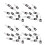40 Pcs NPN Medium Power Transistor D882 1