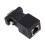6X VGA Extensor Macho A Lan Cat5 Cat6 Rj45 Adaptador de Cable de Red 6