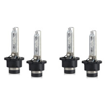 Ampoules D4S HID, Ampoule de Remplacement de Phare Xénon 35W 6000K Feux de Croisement Blanc pour , Paquet de 4 (6000K)