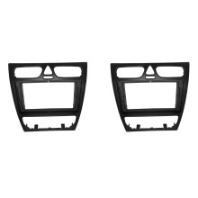 2X Autoradio Fascia pour C CLASS W203 02-04 DVD Stéréo Cadre Plaque Adaptateur Montage Dash Installation Lunette Garniture Kit