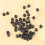 M2 Zinc Plaque Nylock Nylon Insert Ecrous Hexagonales Noire 200Pcs 5