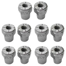 5 Paire 3/8 Pouces Filetage Femelle Positif Négatif Borne de Batterie Adaptateurs de Borne de Batterie Bornes de Câble de Batterie