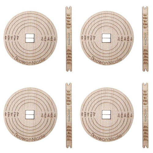 4X Universal Candle Wick Centering Tool for Candle Making, Suitable for Most Candle Jars and Refill Sizes