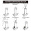 2X Car Body Repair Tool Spot Welding Dent Puller Ring -Gun Shoot Reload Washers Continuous Ejector with 40Pcs Washers 8