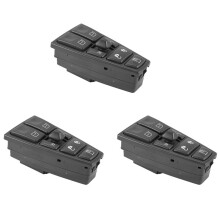 3X Master Control Window Door Lock Lift Window for Truck Fh12 Fm Vnl Driver Side 21543897 20752918