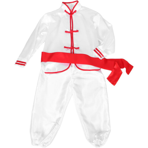 1 set barn Kung Fu-dräkt kinesiska traditionella kläder