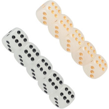 10 kpl hohtavia, tummasävyisiä Shut The Box -juhlalahjoja, kevyitä ja helposti tarttuvia