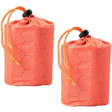 2pcs Camping Sleeping Bag Storage Bag Drawstring Organizer