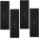Baseball Catcher Handskar Band 4st Elastiskt Svart Polyester Handske Wrap Rem 1