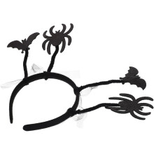 2 τεμάχια κορδέλα για το Halloween με νυχτερίδα αράχνης, κόμμωση αράχνης για cosplay