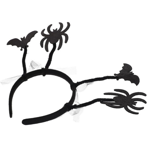 2 τεμάχια κορδέλα για το Halloween με νυχτερίδα αράχνης, κόμμωση αράχνης για cosplay