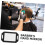 Handheld Large Foam Mirror with Handle Shatterproof High Definition Surface Ergonomic Grip Backmount 8