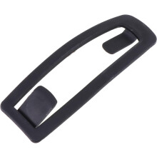 Universele riemclip voor skihelm, skibril en snowboard.