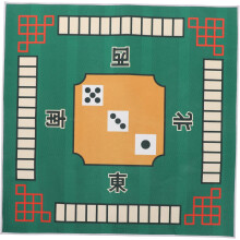 Tappetino da Mahjong, tappetino da gioco quadrato, tappetino da poker, tappetino antirumore, decorazione ecologica per la casa.