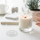 100pcs White Paper Candle Dust Covers Pull Tab for DIY Scented Candle Making Round Protective Lid 6