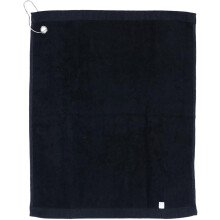 3pcs Black Cotton Sports Towels with Hook, 32x40cm Hole Towels for Golf, High Absorption Gym and Outdoor Use