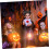 Δημιουργικό κόμμωση για το Halloween, αξεσουάρ ρόλων, για την παράσταση 3