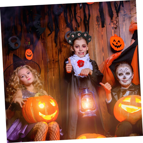 Δημιουργικό κόμμωση για το Halloween, αξεσουάρ ρόλων, για την παράσταση 2
