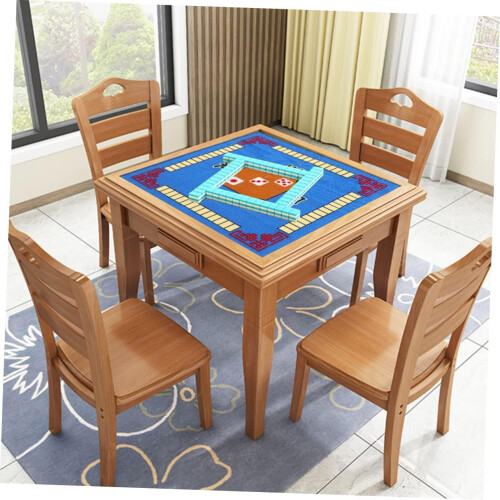 Mahjong Table Mat Table Mat Polyester Friction-Resistant Sound Mahjong Pad 1