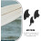Universal Sup Paddle Board Fins Conjunto de 3 (5,4-polegadas) surfboard inflável timo Fcs2 tail fin para esquerda 3