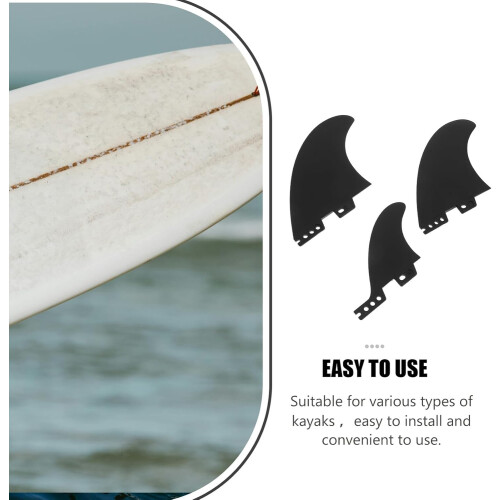 Universal Sup Paddle Board Fins Conjunto de 3 (5,4-polegadas) surfboard inflável timo Fcs2 tail fin para esquerda 2