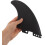 Universal Sup Paddle Board Fins Conjunto de 3 (5,4-polegadas) surfboard inflável timo Fcs2 tail fin para esquerda 4