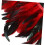 Κομψό σάλι Raven Plume για γυναίκες διακοσμητικό ακρωτήριο για το Halloween 3